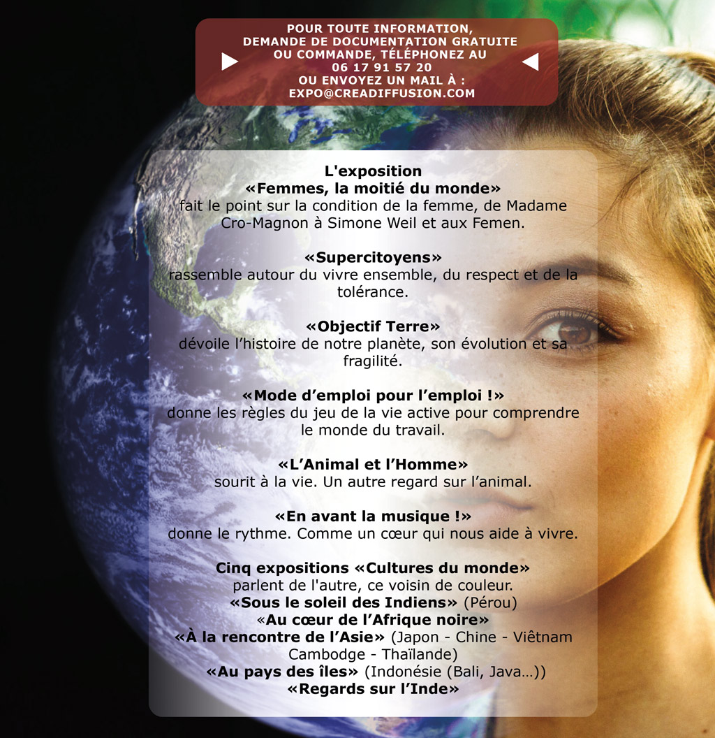 Corps de l'exposition Créadiffusion