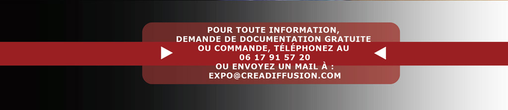 Pied de page exposition Créadiffusion